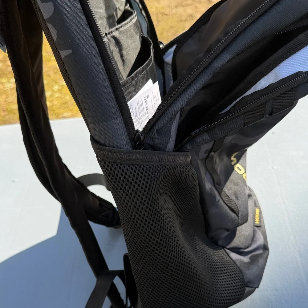 Under Armour Camo Black and Gold Backpack